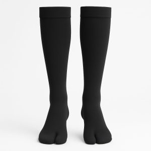 Step into modesty with our Black Full-Cover Foot Socks, specially designed to cover the entire foot and ankle up to the shin. Perfect for pairing with abayas, long dresses, or during prayer, these socks offer comfort, coverage, and a sleek fit. ✨ Product Features: • ✅ Full Coverage – From toes to below the knee • ✅ Stretchable Fit – Snug and comfortable on all sizes • ✅ Breathable & Soft Material – For all-day wear • ✅ Ideal for Prayer, Daily Wear, or Layering • ✅ Durable & Washable – Long-lasting quality 🎨 Color: Deep Black